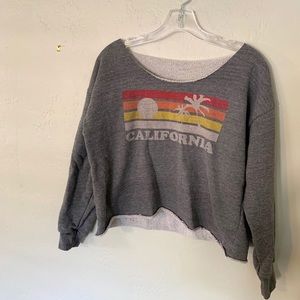 American Apparel California Cropped Sweater